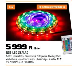 Obi Rgb led szalag ajánlat