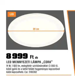 Obi Led mennyezeti lámpa „cora" ajánlat