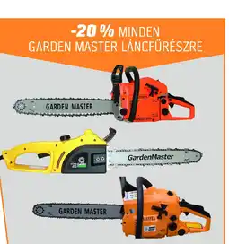 Obi Minden garden master láncfűrészre ajánlat