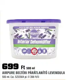 Obi Airpure beltéri párátlanító levendula ajánlat