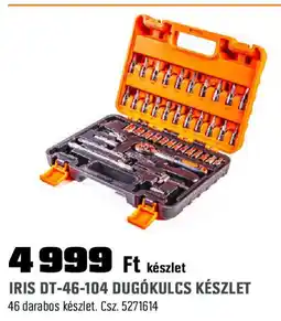 Obi Iris dt-46-104 dugókulcs készlet ajánlat