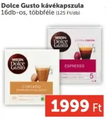 PRIVÁT Dolce Gusto kávékapszula ajánlat