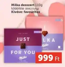 PRIVÁT Milka desszert ajánlat