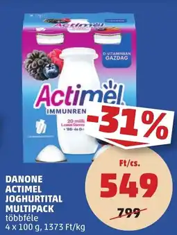 PENNY Danone Actimel joghurtital multipack ajánlat