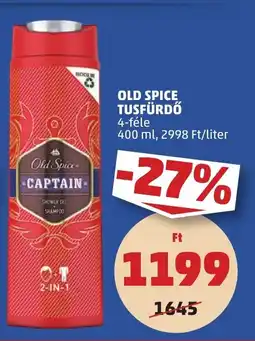 PENNY Old Spice tusfürdő ajánlat