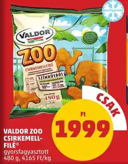 PENNY Valdor Zoo csirkemell- filé ajánlat