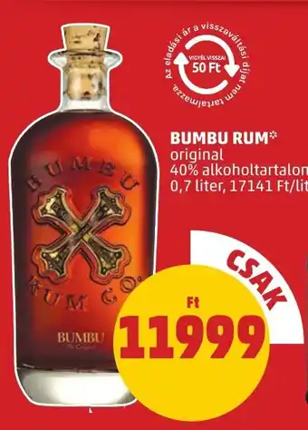 PENNY Bumbu Rum ajánlat