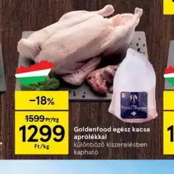 Tesco Goldenfood egész kacsa ajánlat