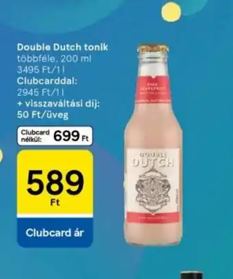 Tesco Double Dutch tonik ajánlat