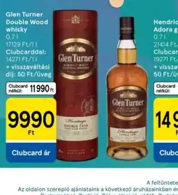 Tesco Glen Turner Double Wood Whisky ajánlat