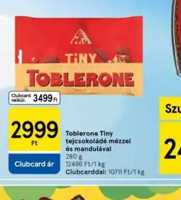 Tesco Toblerone Tiny ajánlat