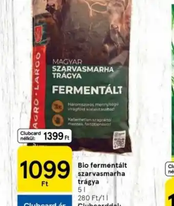 Tesco Magyar szarvasmarha trágya ajánlat