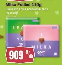 FullDiszkont Milka Praliné 110g ajánlat