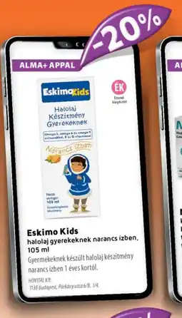 Alma Gyógyszertárak Eskimo Kids ajánlat