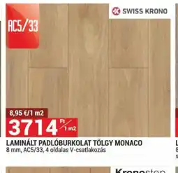 Merkury Market Laminált padlburkolat Tölggy Monaco ajánlat