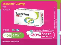 Kulcs Patika Tasectan 250mg ajánlat