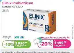 Kulcs Patika Elinix Probiotikum ajánlat