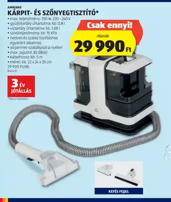 ALDI Ambiant Kárpit- és Szőnyegtisztít ajánlat