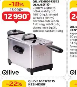 Auchan Qilive 600143572 Olajsütő ajánlat