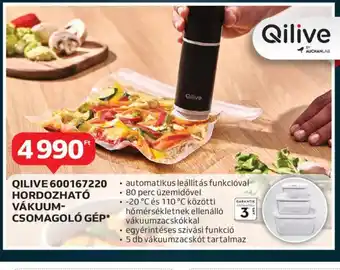 Auchan Qilive 600167220 Hordozhat Vákum-csomagol gép ajánlat