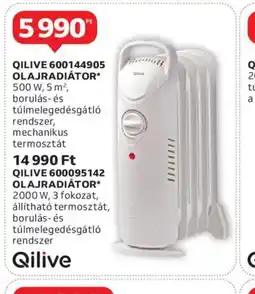 Auchan Qilive Olajradiátor ajánlat