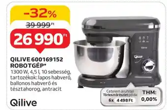 Auchan Qilive 600169152 Robotgép ajánlat