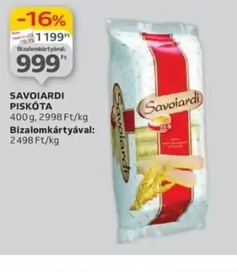 Auchan Savoiardi Piskta ajánlat