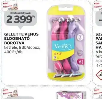 Auchan Gillette Venus Eldobhat Borotva ajánlat