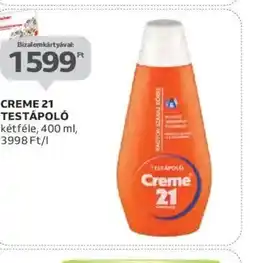 Auchan Creme 21 Testápol ajánlat