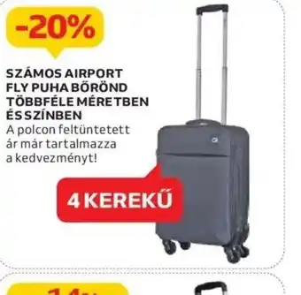 Auchan Számos Airport Fly Puha Bőrönd ajánlat