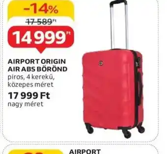 Auchan Airport Origin Air ABS Bőrönd ajánlat