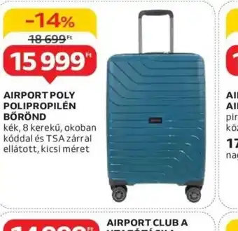 Auchan Airport Polipropilén Bőrönd ajánlat