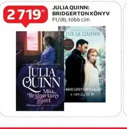 Auchan Julia Quinn: Bridgerton könyv ajánlat