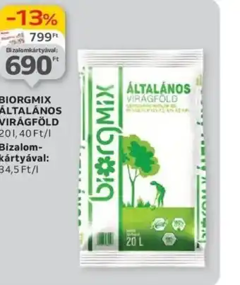 Auchan Biogmix Általános Virágföld ajánlat