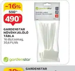 Auchan Gardenstar Növényjelölő Tábla ajánlat