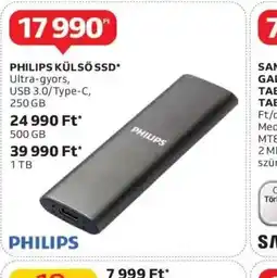 Auchan Philips Külső SSD ajánlat