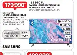 Auchan Samsung UE65CU7092UXXH 4K UHD Smart LED TV™ ajánlat