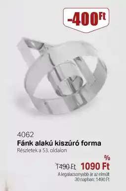 BetterStyle Fánk alakú kiszúró forma ajánlat