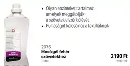 BetterStyle Mosógél fehér szövetekhez ajánlat