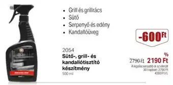 BetterStyle Sütő-, grill- és kandallótisztító készítmény ajánlat