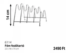 BetterStyle Fém fedőtartó ajánlat