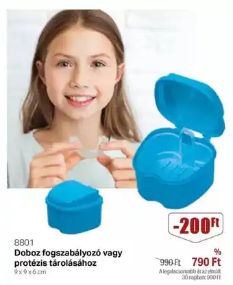 BetterStyle Doboz fogszabályozó / protézis tárolásához ajánlat