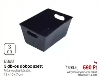 BetterStyle 3 db-os doboz szett ajánlat