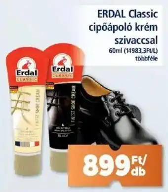 Goods Market ERDAL Classic cipőápoló krém szivaccsal ajánlat