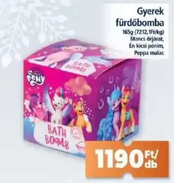 Goods Market Gyerek fürdőbomba ajánlat