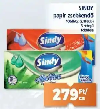 Goods Market SINDY papír zsebkendő ajánlat