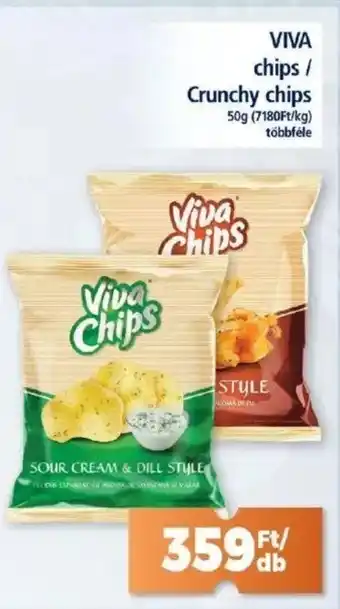 Goods Market VIVA chips/ Crunchy chips ajánlat