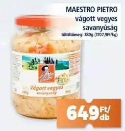 Goods Market MAESTRO PIETRO vágott vegyes savanyúság ajánlat