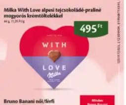 EcoFamily Milka With Love alpesi tejcsokoládé-praliné ajánlat