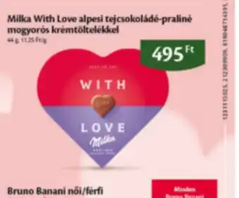 EcoFamily Milka With Love alpesi tejcsokoládé-praliné ajánlat